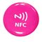ISO 14443A জলরোধী ক্রিস্টাল Nfc Rfid ট্যাগ NFC213/215/216 চিপ