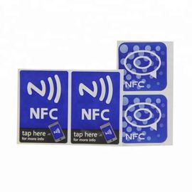 ISO14443A পুনরুদ্ধারযোগ্য এনএফসি স্মার্ট ট্যাগ / আঠালো জলরোধী NFC স্টিকার