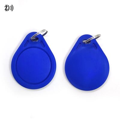 কাস্টমাইজড ওয়াটারপ্রুফ লোগো/QR কোড ABS কীফব MIFARE Classic EV1 RFID ABS কীচেইন ডোর অ্যাক্সেস কন্ট্রোলের জন্য
